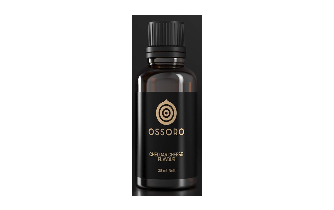 Ossoro Cheddar Cheese Flavour    Glass Bottle  30 millilitre